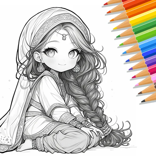 Game icon for Cute Drawing : Anime Color Fan by JoyCraze